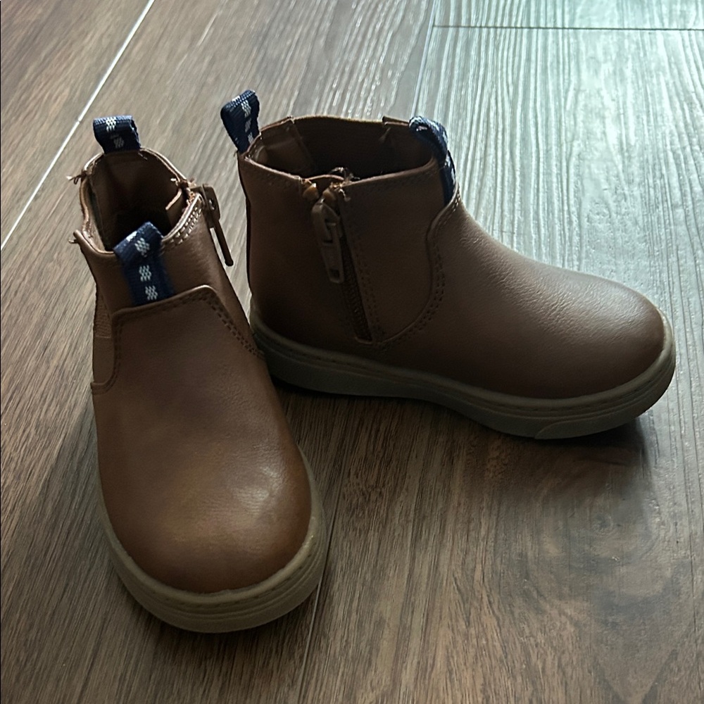 Cat & Jack Tan Kids Ankle Boots